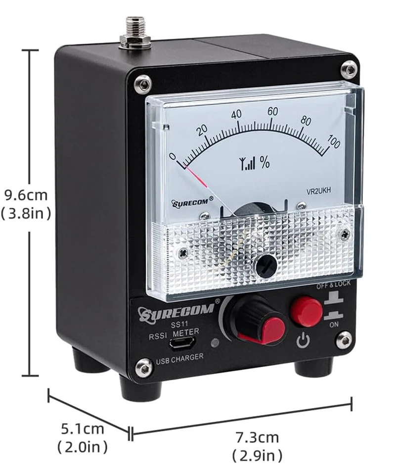Surecom SS-11 便携式强度功率测试仪 RF 信号强度测试仪 — 第 2/4 张图片