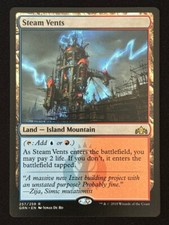 1x MTG Steam Vents - Guilds of Ravnica (GRN) #257 - Magic the Gathering