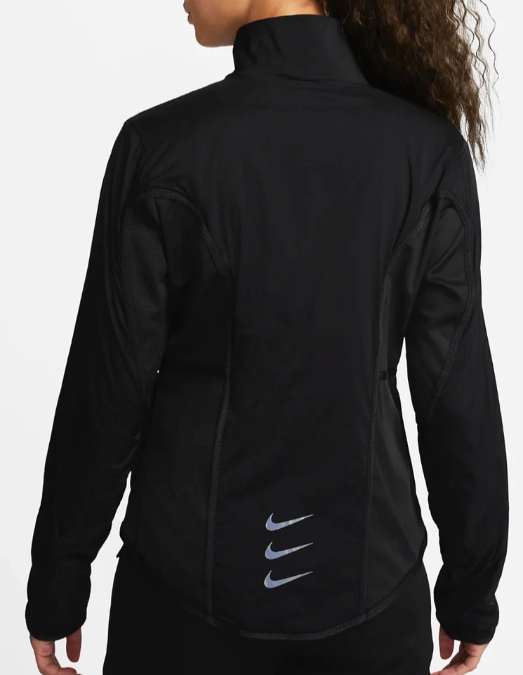 Nike Womens Run Jacket Black S Storm-Fit Running Division Full Zip. DQ6561-010 - Image 2 of 4
