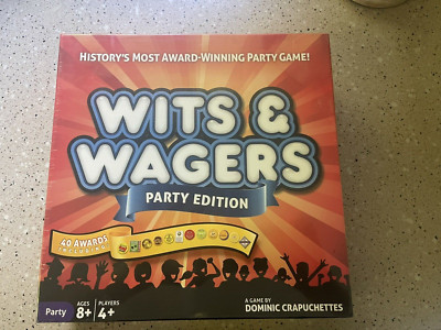 Wits & Wagers Board Game ~ Party Edition  Most Award Winning Party Game''