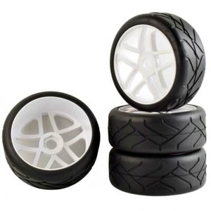 RC Tires+Tyre Insert Sponge & Wheel Rim Fit HSP 1/8 Off-Road Buggy 85W-805 | eBay