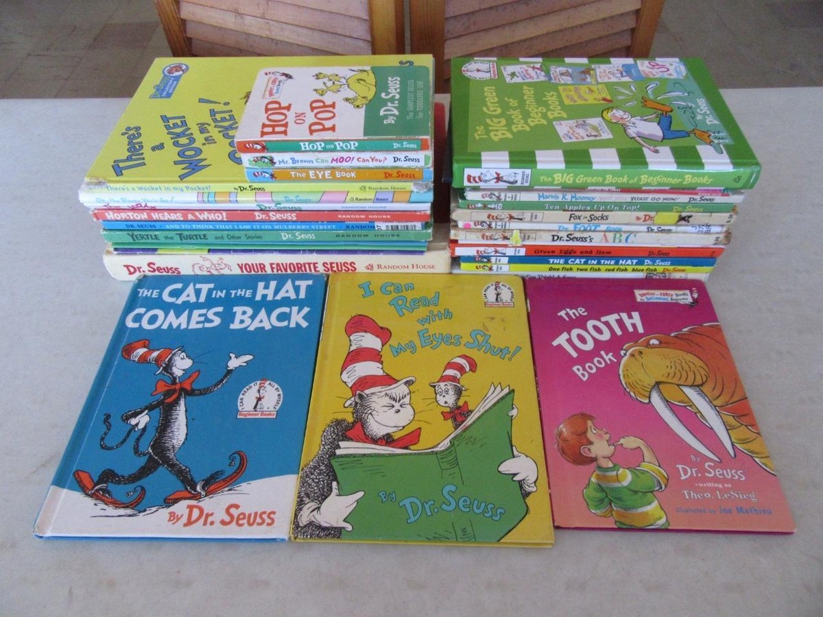 洋書81 Dr. Seuss’s Childrens’ Books BIG Lot of (29) DR. SEUSS Classic Kids Childrens Books