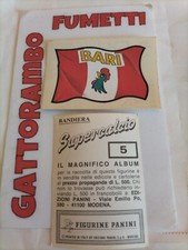 Figurine Supercalcio n.5 Bandiera Bari new - Anno 1985-86 1986 Panini