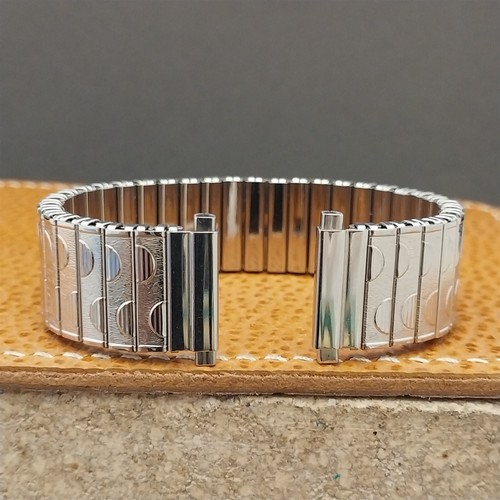 Timex Stainless Steel 18mm 19mm Classic Stretch Unused 1970s Vintage Watch Band