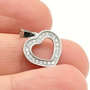 Handmade 925 Sterling Silver White Topaz Women's Pendant