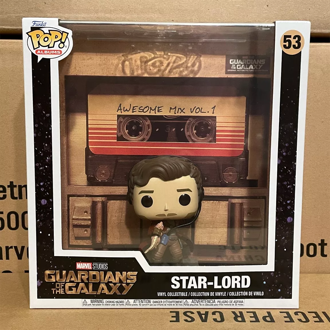 Funko Pop! Albums - Guardians of the Galaxy - Star Lord with Awesome M