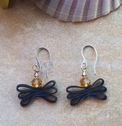 Kangaroo Leather Earrings in various styles - Picture 3 of 11