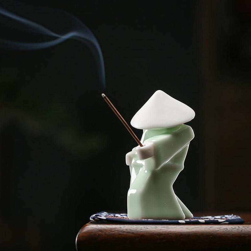Incense Burner Samurai Incense Stick Holder Yoga Spa