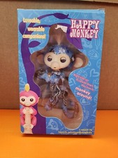 Fingerling Happy Monkey Interactive Toy Collectible - Blue Pattern