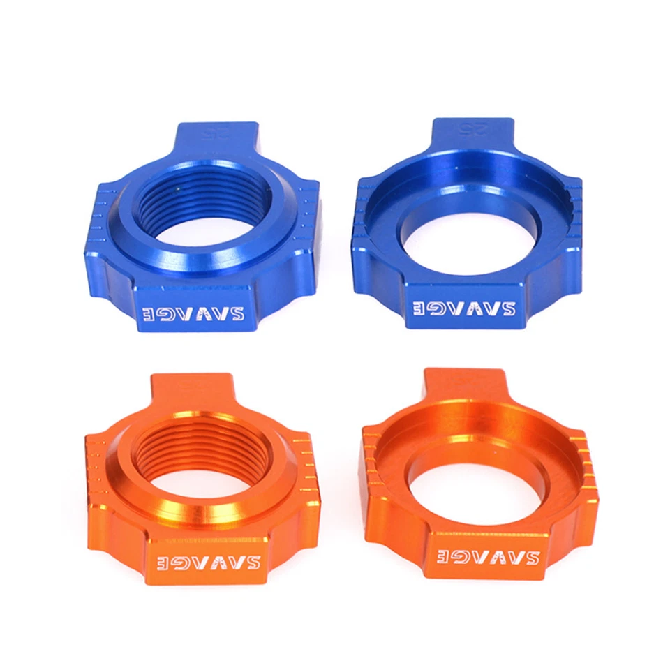 Ajustador de cadena de bloques de eje trasero para gas gas ex250f ex350f ex450f mc125 mc 250/f Foto 4 de 4