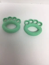 Finger Strength Training Ring Flexible Massage Hand Grip Exerciser For Rehab DGD