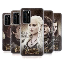 OFFICIAL HBO GAME OF THRONES QUOTES SOFT GEL CASE FOR HUAWEI PHONES 4