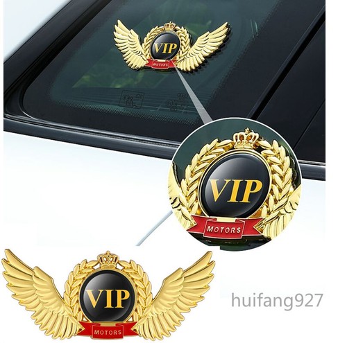 Metal 3D All Car Rear Trunk Front Hood Badge Emblem Window Decal Wing ...