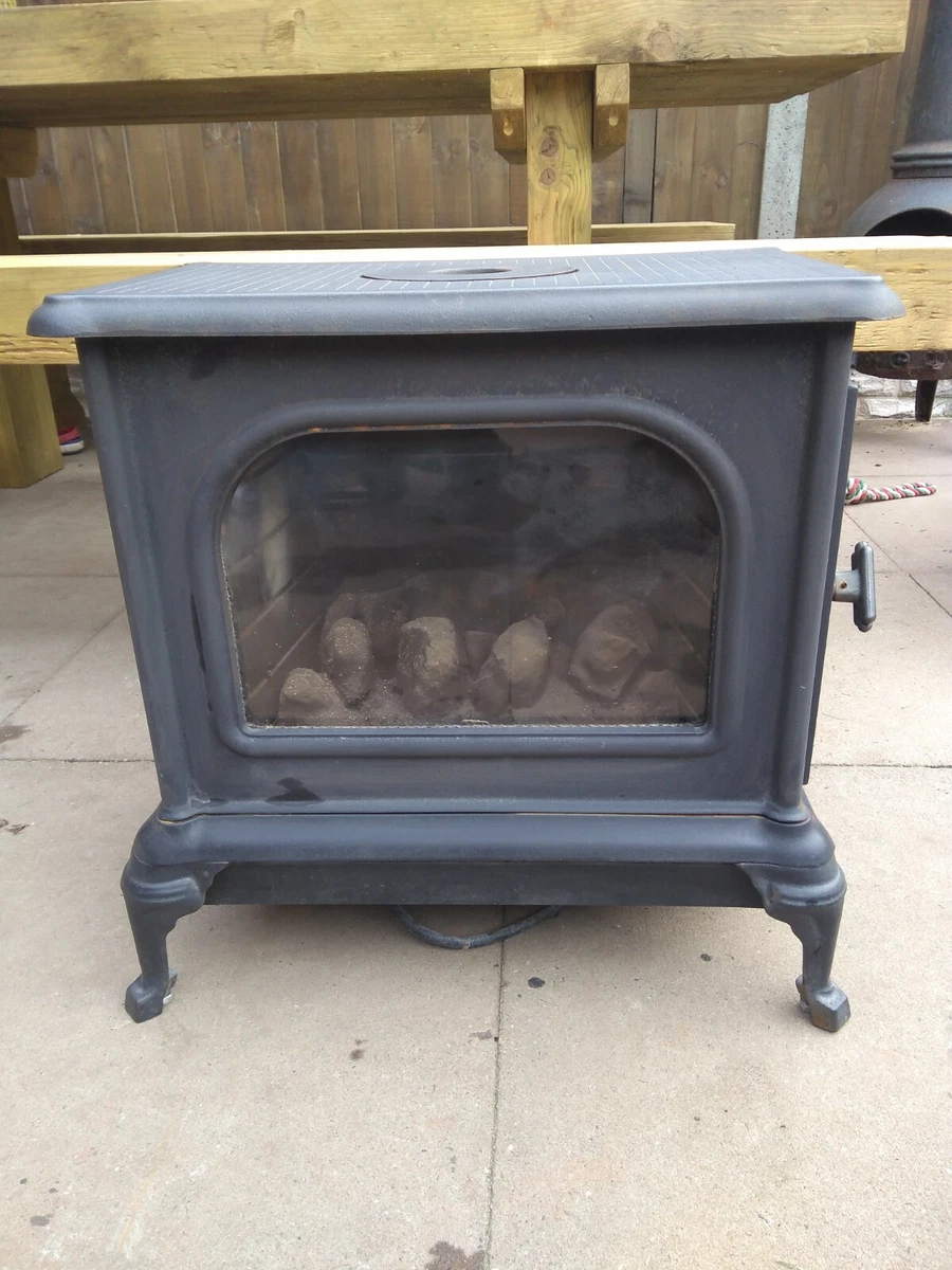 The Morley. Living flame Gas Fire stove. Cast Iron. Very Good Condition |  eBay
