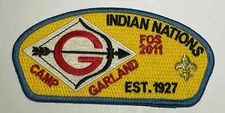 Indian Nations Council 2011 FOS  CSP Council Strip Boy Scout Mint XJ2