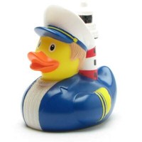 Badeente Mit Leuchtturm Quietscheente Badeente Quietscheentchen Ente