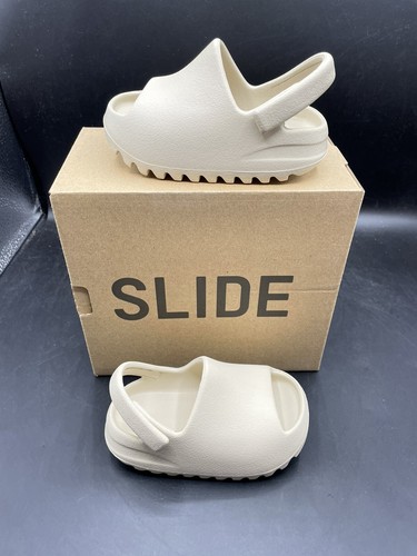 New BABY TODDLER INFANT Size 6K Adidas Yeezy Slide Bone FZ5899 | eBay