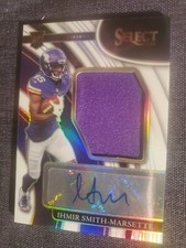 2021 Select Ihmir Smith-Marsette Rookie White Prizm RPA Auto Patch SP/75 MINT💰