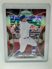 David Wright 2019 Panini Prizm Baseball - #6 COSMIC HAZE - New York Mets
