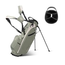 Lightweight Golf Stand Bag with 4 Way Top Dividers for Men and Sage Grey/Cream