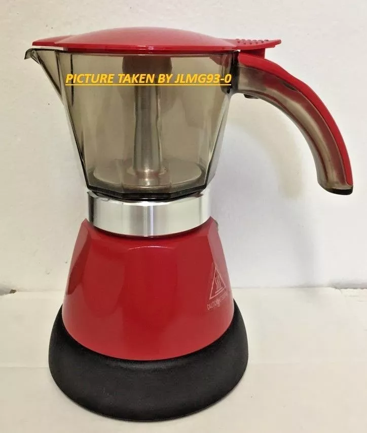 Electric Cuban Espresso Coffee Maker (Cafetera electrica cubana 1-3 tazas)