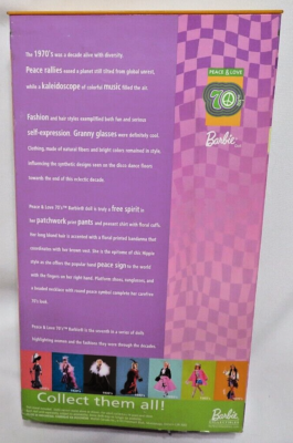 2000 Mattel PEACE & LOVE 70's BARBIE #27677 NRFB | eBay