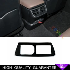 Rear USB Socket Control Panel Trim For Lexus ES250 300h 350 19-2023 Black Steel