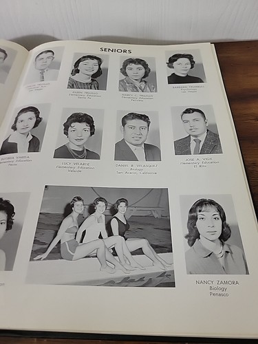Anuario de la Universidad Highlands 1961 Las Vegas Nuevo México The Southwest Wind - Imagen 5 de 10
