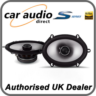 Alpine S-Serie S2-S68 - 6''x8'' 230 Watt 2-Wege Koaxial Tür Regal Lautsprecher