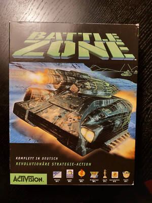 Battlezone dt. (PC) von Activision 1998 in der Big Box