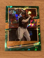 Josh Bell FOTL Cracked Ice green parallel 6/7 2020 Donruss Optic #148