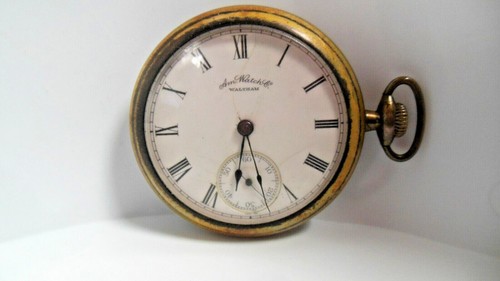 Vintage American Waltham Watch Co. Pocket Watch 15 Jewels