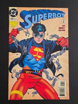 DC Comics Superboy #17 July 1995 Tom Grummett Cover