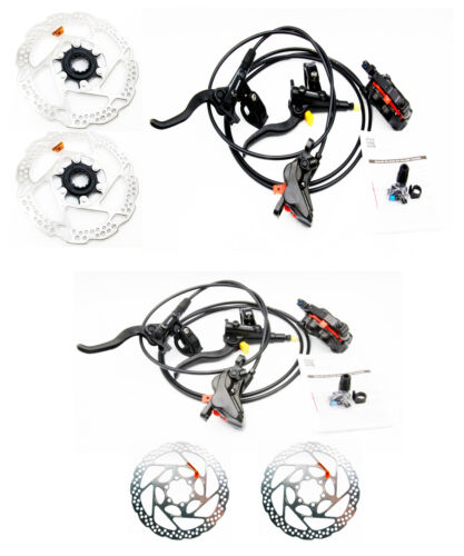 Shimano BL-MT4100 BR-MT420 MTB eBike Bicycle Hydraulic Disc Brake 4-Piston J-Kit