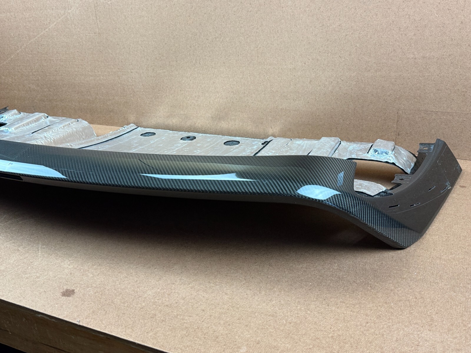 Nice! 2019-2023 Aston Martin DBS Rear Bumper Carbon Fiber Diffuser Valance OEM