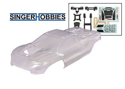 Traxxas 10712 Body Clear Mini XRT (Requires Painting) w/ Latches