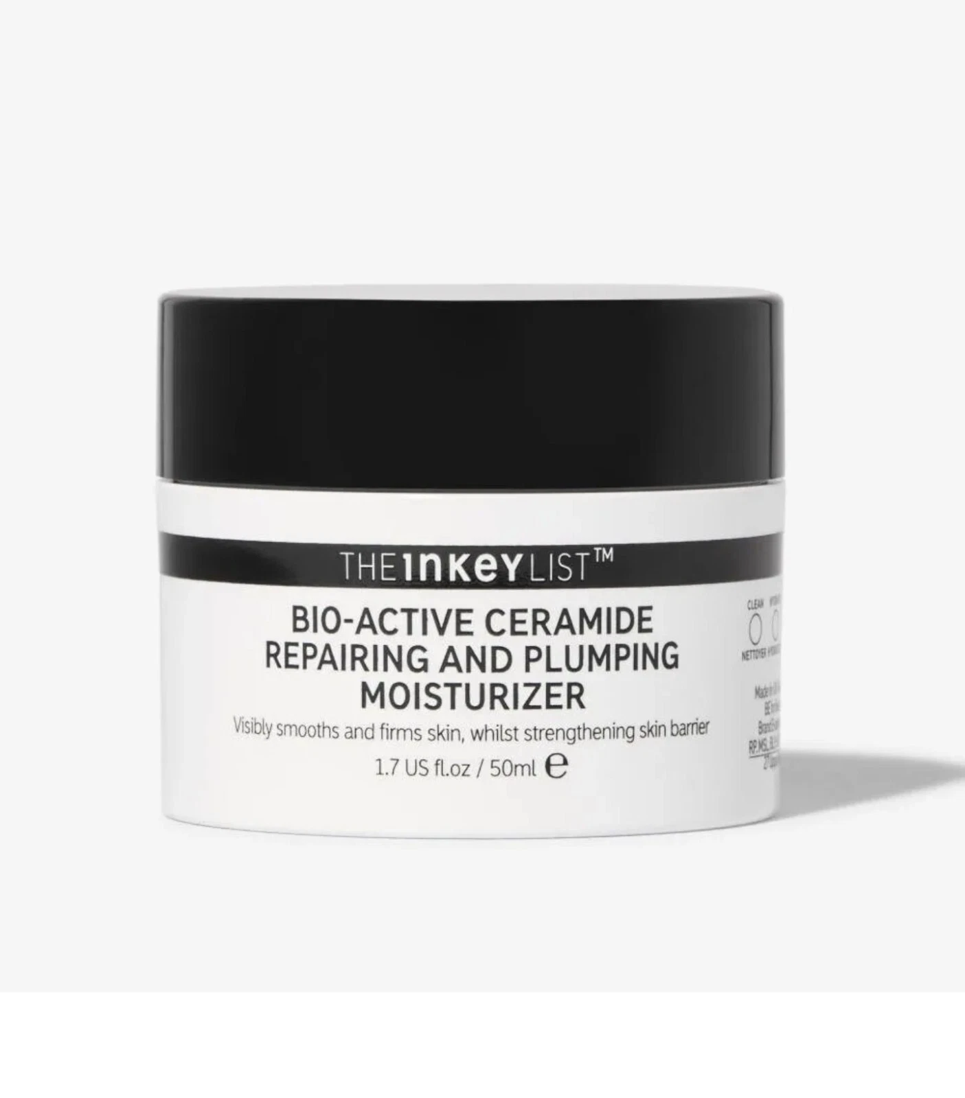 The Inkey List Bio-Active Ceramide Repairing and Plumping Moisturizer 50ml