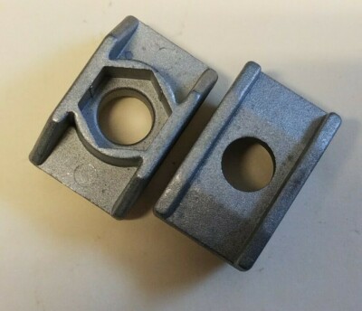 Pair (2) of Ridgid trunnion clamp shoes part 823565 for 14'' bandsaw 