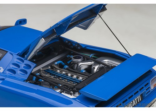 70917 AUTOart 1:18 Bugatti EB110 SS French Blue - Bild 6 von 11