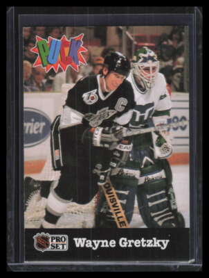 1991-92 Pro Set Puck Candy 11 Wayne Gretzky