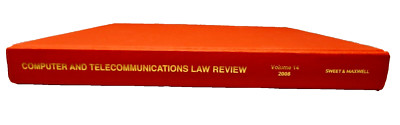 Computer Telecommunications Law Review Volume 14 2008 Genuine
