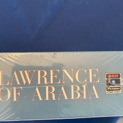 Lawrence of Arabia (VHS, 1989 Restored Version Letterboxed & Wi-Fi. Sealed & NEW - Picture 3 of 5