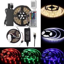 5M 3528/5050 SMD RGB/ White/ Red/ Green/ Blue 300LEDs Strip Lights +Power Supply