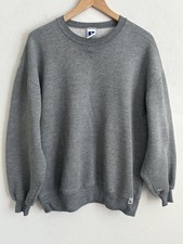 VTG Russell Athletic Sweatshirt Men  s Extra Large Gray Blank Made In USA READ 