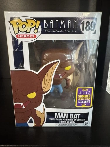 Funko Pop Batman: The Animated Series Man Bat #189 2017 Summer Convention