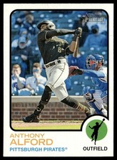 2022 Topps Heritage Anthony Alford Pittsburgh Pirates #22