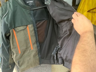 HARLEY DAVIDSON VENTILATOR SWITCHBACK LITE RIDING JACKET 98136