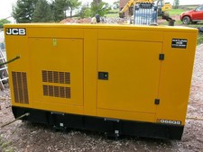 JCB G66QS Diesel Generator 63 KVA turbo engine 2017