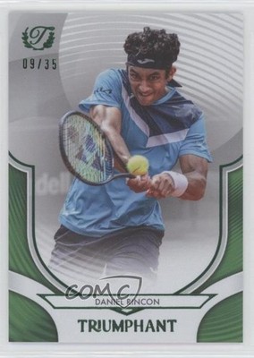 2025 Topps Triumphant Green Foil 9/35 Daniel Rincon #58 9et