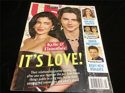 Us Weekly Magazine Jan 29, 2024 Kylie & Timothee: It's Love! Natalie Portman